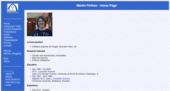 Desktop Screenshot of martinpelikan.net